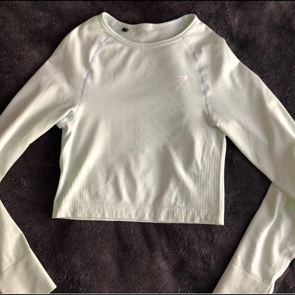 Gymshark Tops - Gymshark Vital Seamless Long Sleeve Crop